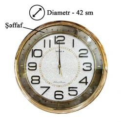 Divar saatı Baola Pearl, 42 sm