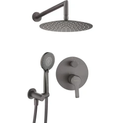 Душевой комплект Deante Arnika, для скрытого монтажа, латунь, титан