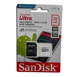 Yaddaş kartı SanDisk Ultra microSDXC 32GB 120MB/S