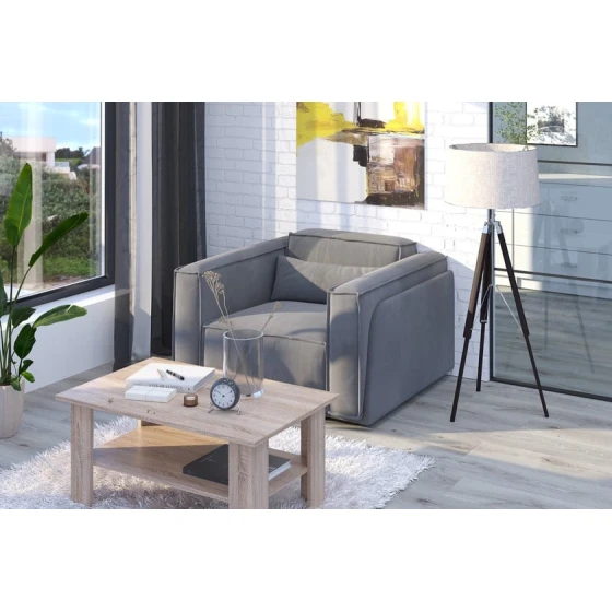 Jurnal masası Art_64, laminat, açıq qəhvəyi, 50x90x60 sm