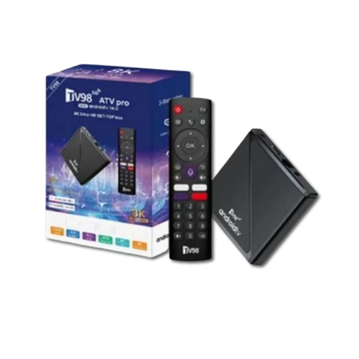 TV приставка 98 ATV pro 8K Ultra Set-Tv box 14 Android 5G