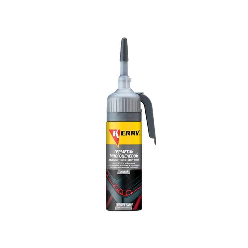 Герметик Kerry KR-143-3, серый, 100 мл Герметик Kerry KR-143-3, серый, 100 мл