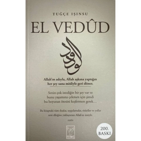 Kitab Feniks Kitap El Vedud, müəllif Tuğçe Işınsu Kitab Feniks Kitap El Vedud, müəllif Tuğçe Işınsu