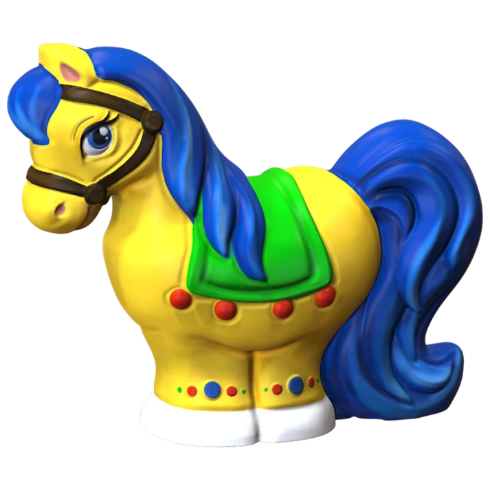 Набор для изготовления и росписи барельефов из гипса Lori Маленький скульптор Лошадка Набор для изготовления и росписи барельефов из гипса Lori Маленький скульптор Лошадка