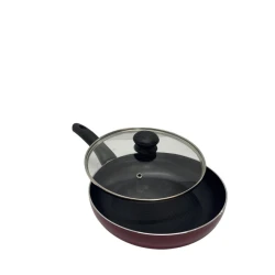 Сковородка Nipmar fov_1107, гранит, красная, 28 см