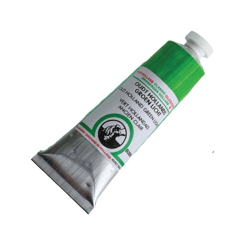 Масляная краска Old Holland Classic Oil Colours 286 Old Holland Green Light, светло-зеленый, 40 мл Масляная краска Old Holland Classic Oil Colours 286 Old Holland Green Light, светло-зеленый, 40 мл