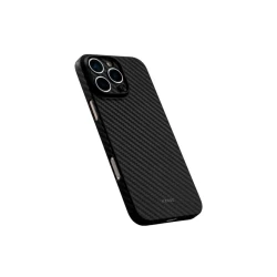 Чехол KZDOO Air Carbon Ultra Slim 0.45 mm для Apple iPhone 16 Pro Max Black
