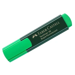 Маркер текстовыделитель Faber-Castell 48, зеленый, 1-5мм