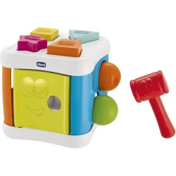 Сортер Chicco 2 in 1 Sort&Beat Cube, пластик Сортер Chicco 2 in 1 Sort&Beat Cube, пластик