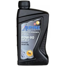 Трансмиссионное масло Alpine Gear Oil 80W-90 1 л