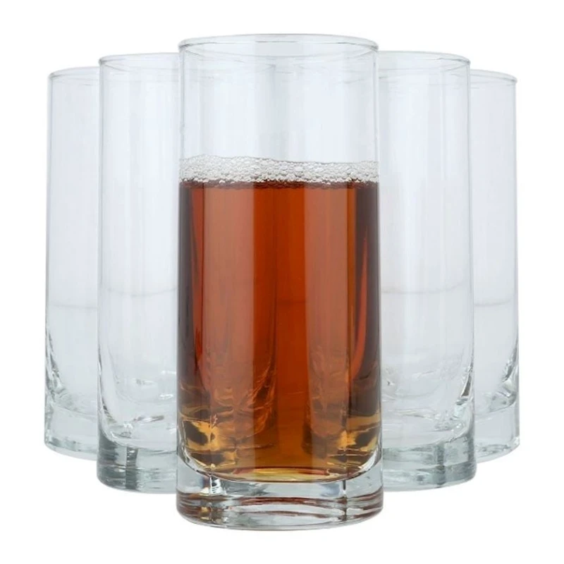 Набор стаканов Ocean Long Glass, 6 шт, 380 мл, стекло, прозрачный Набор стаканов Ocean Long Glass, 6 шт, 380 мл, стекло, прозрачный