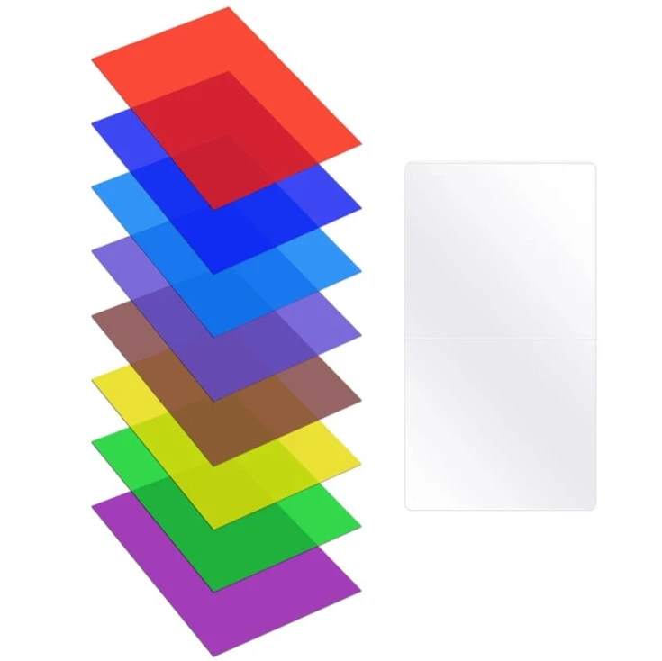 Комплект светофильтров Neewer RNG-FL, разноцветные, 8 штук Комплект светофильтров Neewer RNG-FL, разноцветные, 8 штук