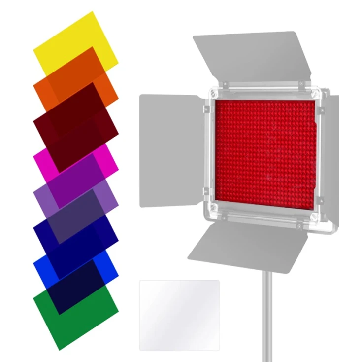 Комплект светофильтров Neewer RNG-FL, разноцветные, 8 штук Комплект светофильтров Neewer RNG-FL, разноцветные, 8 штук