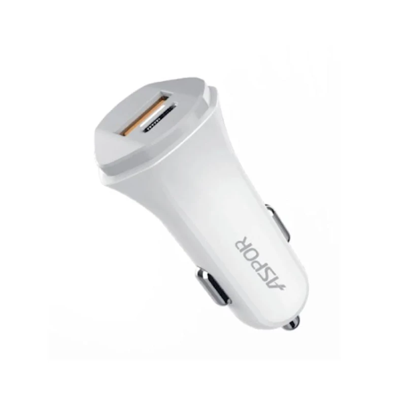 Автомобильное зарядное устройство Aspor A901 2USB 18W 2.4А Автомобильное зарядное устройство Aspor A901 2USB 18W 2.4А