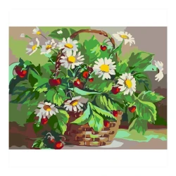 Картина по номерам Rosa Start, Ромашки, акриловая, 35х45см