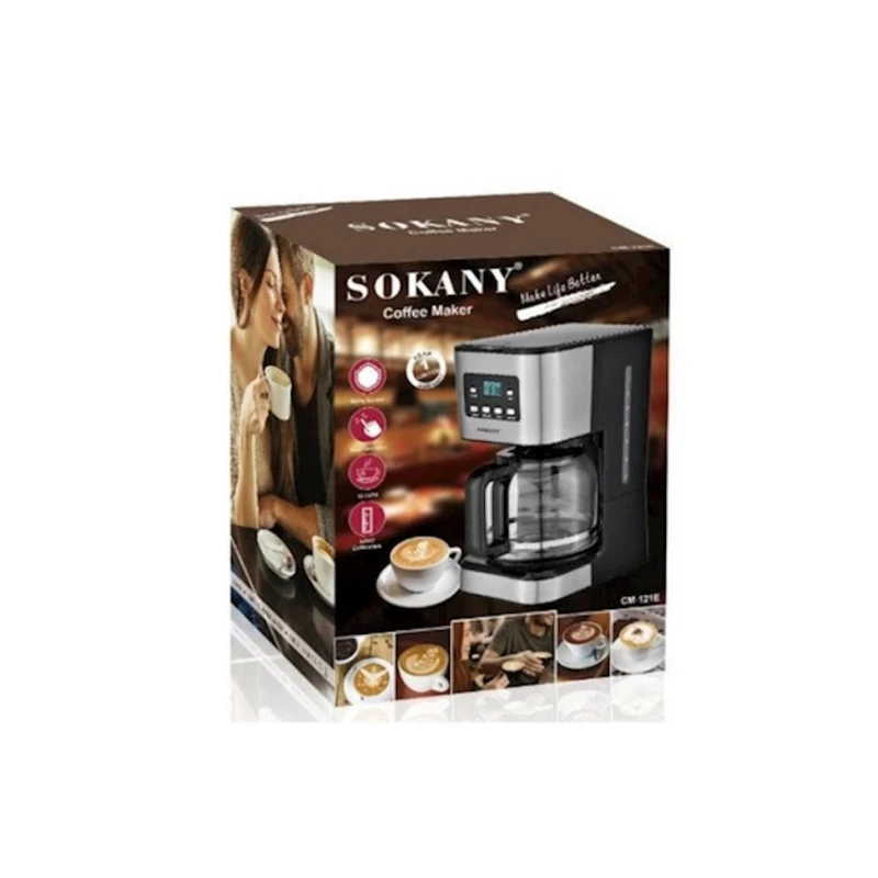 Кофеварка Sokany CM-121E Кофеварка Sokany CM-121E