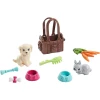 Кукла Barbie Puppy Bath Playset With Doll 3 Puppies & Accessories, 29 см (FPR48)