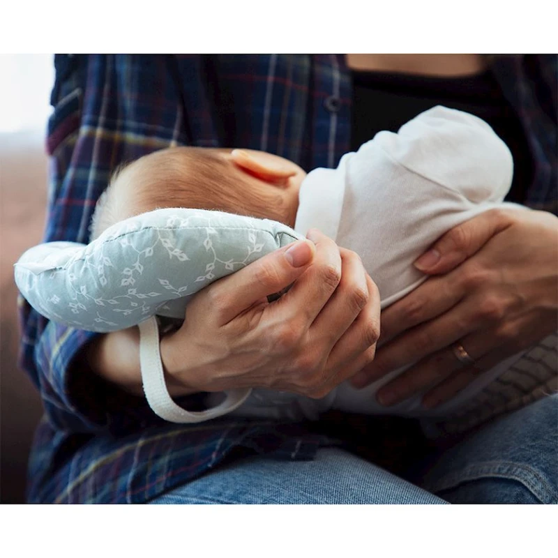 Подушка для кормления Babyjem, хлопок, зеленая Подушка для кормления Babyjem, хлопок, зеленая