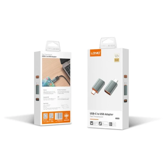 Переходник LDNIO LC140 Type-C To USB A