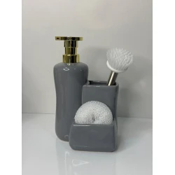 Кухонный дозатор 269-3, серый