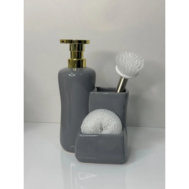 Кухонный дозатор 269-3, серый