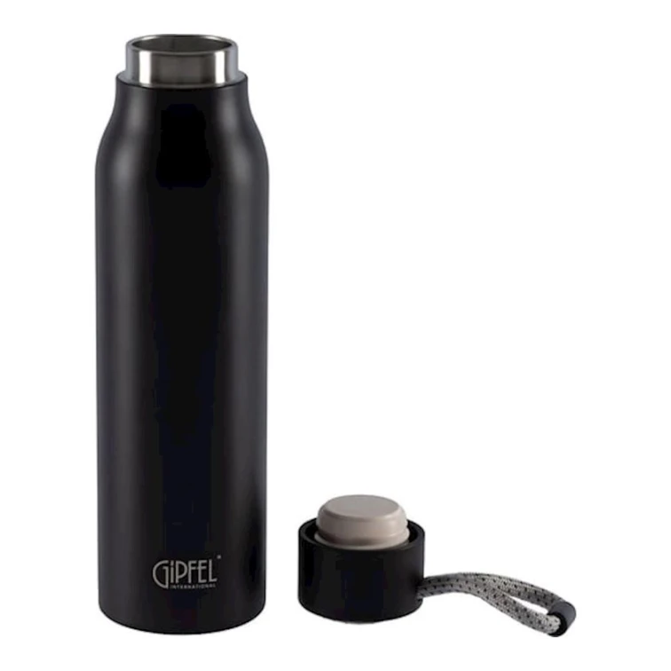 Термос вакуумный Gipfel Albury 51797, черный, 600 мл Термос вакуумный Gipfel Albury 51797, черный, 600 мл