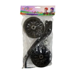 Velosiped üçün yan təkərlər dəsti Start, metal, qara, 16