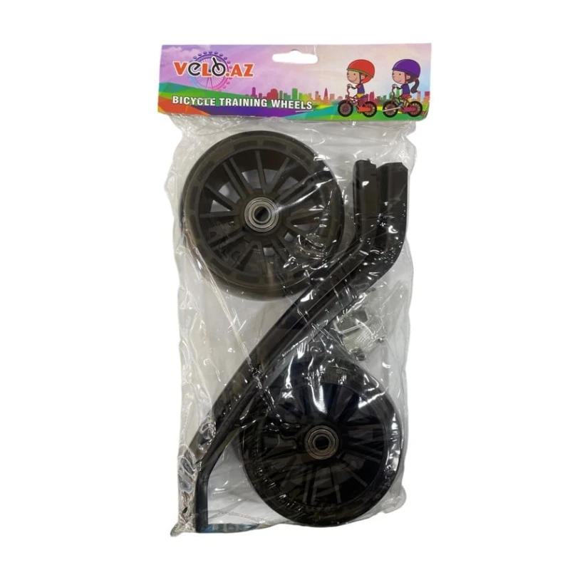 Velosiped üçün yan təkərlər dəsti Start, metal, qara, 16