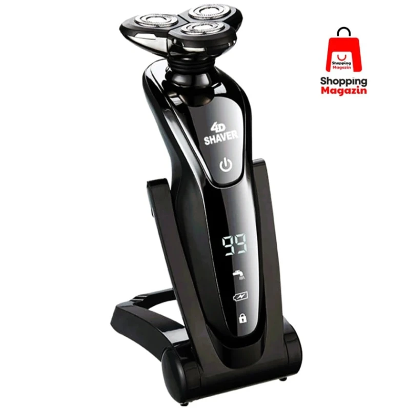 Электробритва GERTZY 4D-6 в 1 с интеллектуальным цифровым дисплеем Электробритва GERTZY 4D-6 в 1 с интеллектуальным цифровым дисплеем