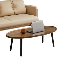 Журнальный столик INM1007, коричневый, 51x80x38 см Журнальный столик INM1007, коричневый, 51x80x38 см