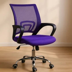 Офисное кресло, фиолетовое
