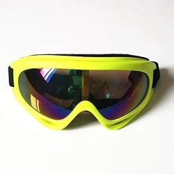 Motosikl eynəyi, sarı