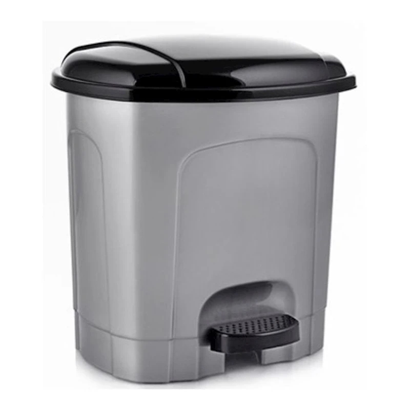 Pedallı zibil vedrəsi Decoria 11.5 L boz