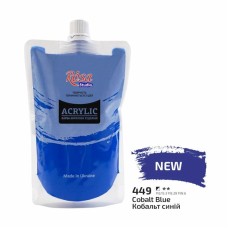 Akril boya Rosa Studio 449 Cobalt Blue, 200 ml
