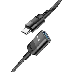 Переходник Hoco U107 USB Type-C to USB Female, 1.2 м