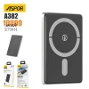 Xarici akkumulyator Aspor A382 10000 mAh Black POWERBANK_A382 Xarici akkumulyator Aspor A382 10000 mAh Black POWERBANK_A382