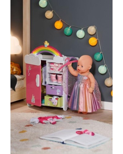 Kuklalar üçün şkaf Zapf Creation Baby Born 836040, rəngbərəng, 39.5x32.5x22 sm, 3+ yaş