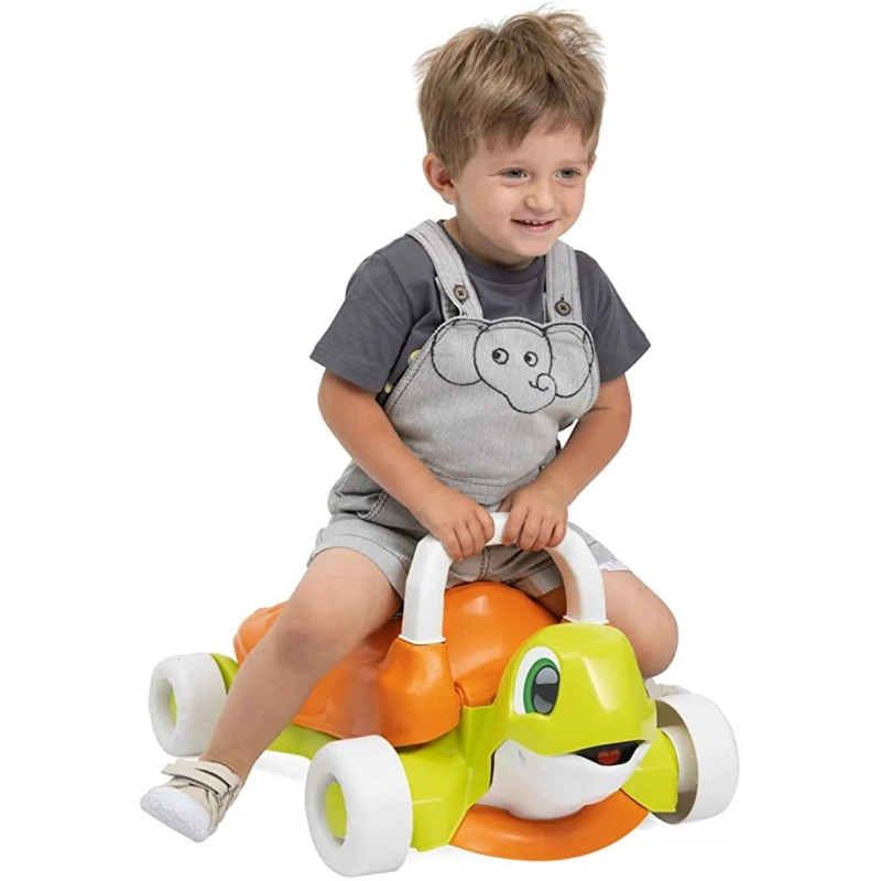 Yerimə diyircəyi Chicco Turtle Walk & Ride Eco+, plastik, 58x20x39 sm Yerimə diyircəyi Chicco Turtle Walk & Ride Eco+, plastik, 58x20x39 sm