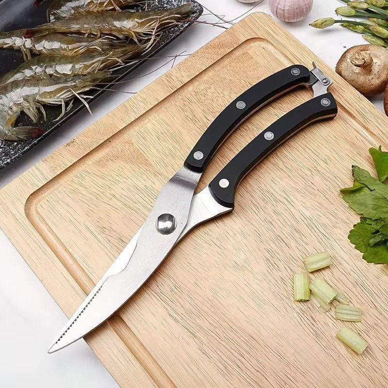 Quş əti üçün qayçı 6921-940, qara/gümüşü Quş əti üçün qayçı 6921-940, qara/gümüşü