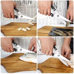 Ножницы для разделки птицы 6921-940, черные/серебристые Ножницы для разделки птицы 6921-940, черные/серебристые