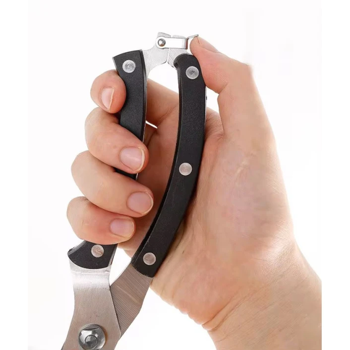 Quş əti üçün qayçı 6921-940, qara/gümüşü Quş əti üçün qayçı 6921-940, qara/gümüşü