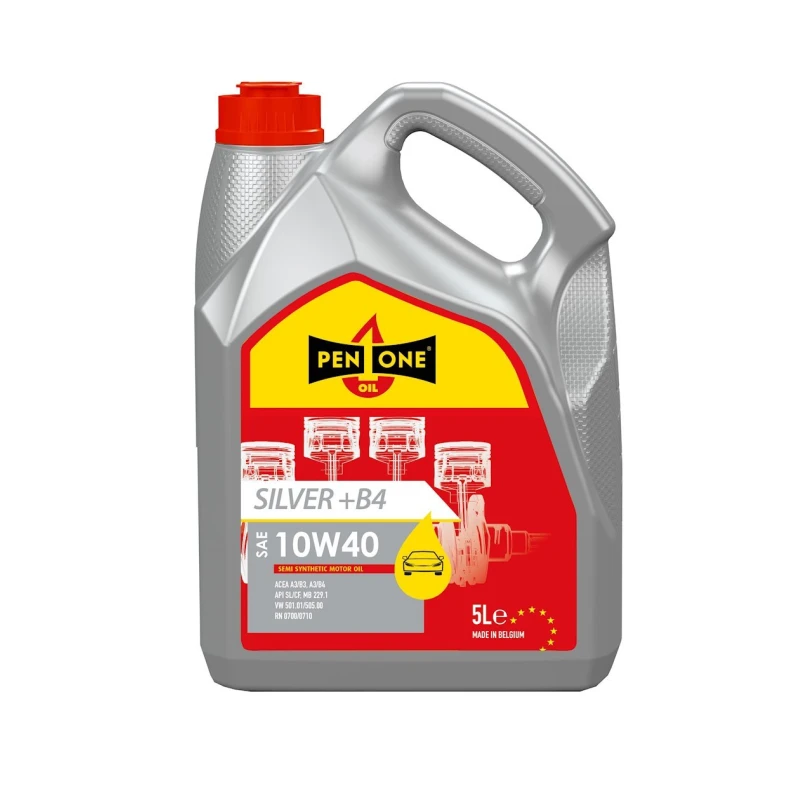Моторное масло Pen1One Silver+ B4 10W-40, 5 л