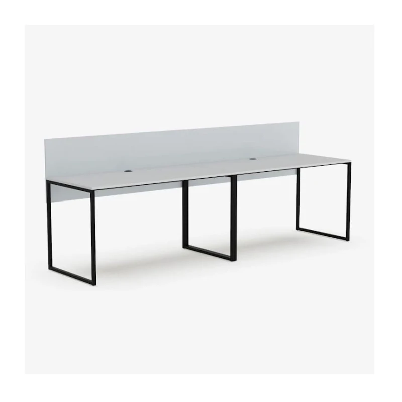 Письменный стол Kompleckt White, 110x70x220 см, белый