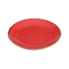 Boşqab Porland Seasons, farfor, qırmızı, 28 sm