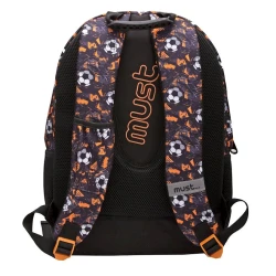 Школьный рюкзак Must 584589 полиэстер, разноцветный, для мальчиков, 32x18x43 см