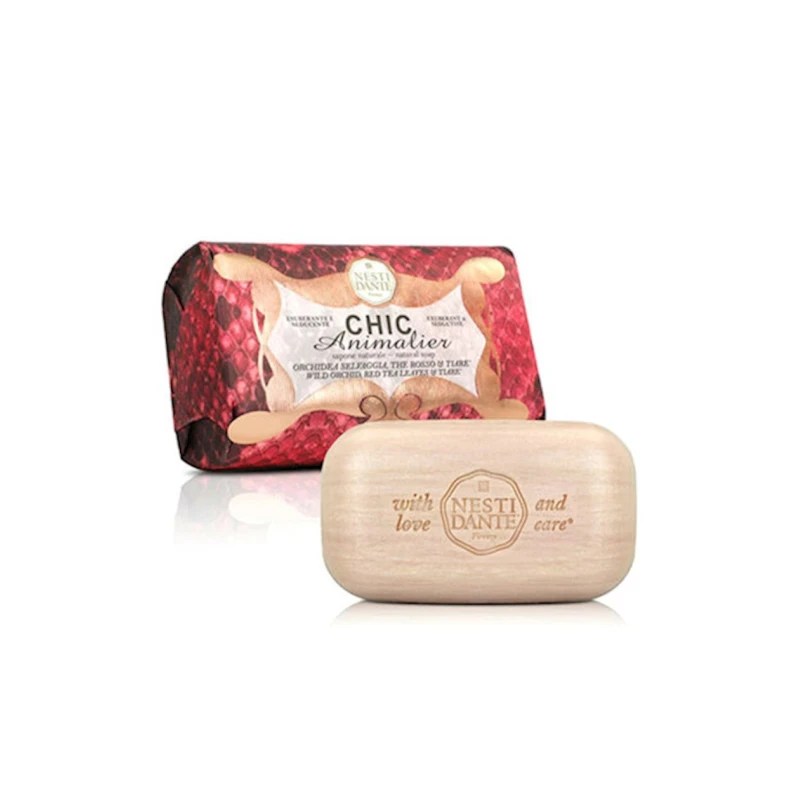 Bərk qırmızı sabun NESTİ DANTE Chic ANİMALİER Red