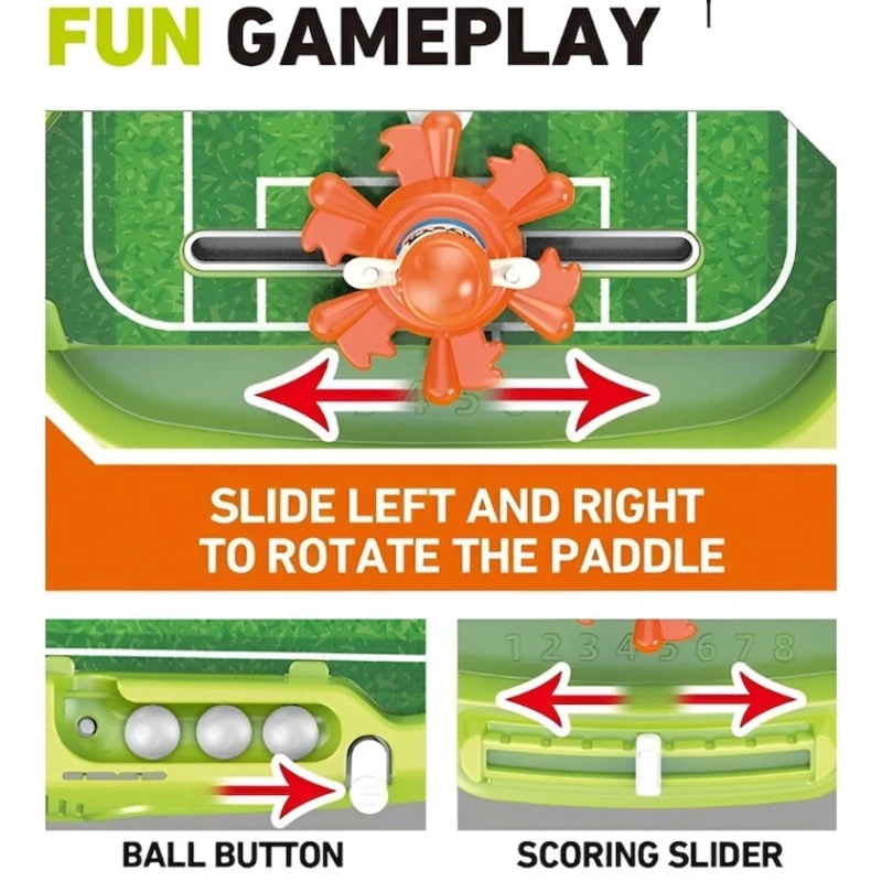 Masaüstü oyun XC Toys Football, açıq yaşıl, 40.7x27x14.5 sm Masaüstü oyun XC Toys Football, açıq yaşıl, 40.7x27x14.5 sm