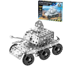 Конструктор металлический Изобретатель №9, 294 элемента, 6+ лет