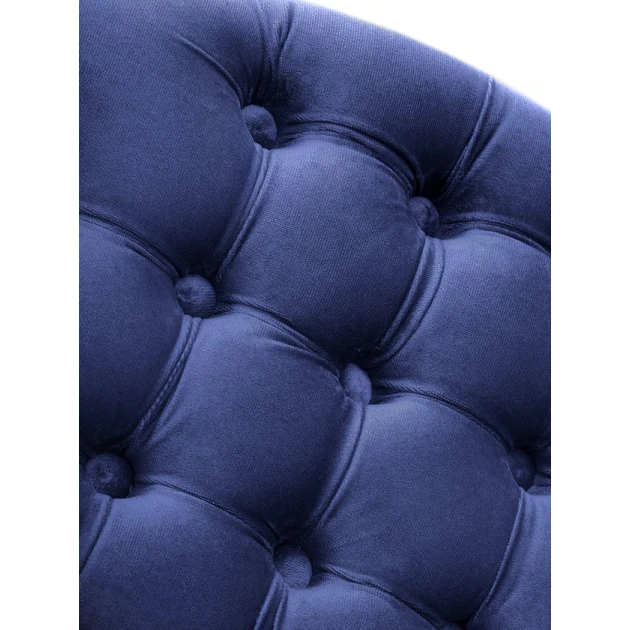 Пуфик 4, ткань, синий, 40x70x70 см Пуфик 4, ткань, синий, 40x70x70 см