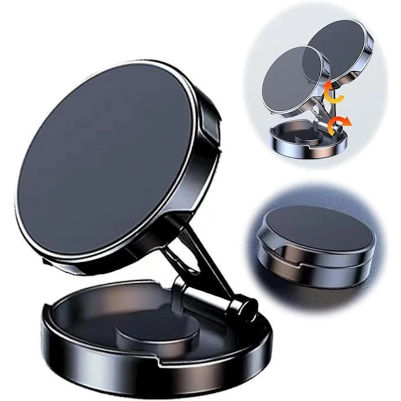 Автомобильный магнитный держатель для телефона H500 Black Автомобильный магнитный держатель для телефона H500 Black